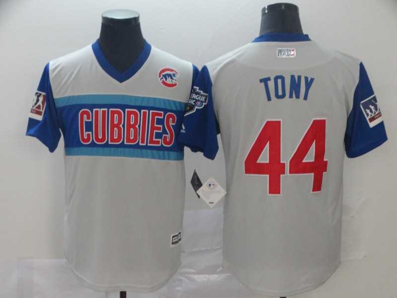 Cubs 44 Anthony Rizzo Tony Gray 2019 MLB Little League Classic Player Jersey,We sell and wholesale Cubs 44 Anthony Rizzo Tony Gray 2019 MLB Little League Classic Player Jersey on line form chian!